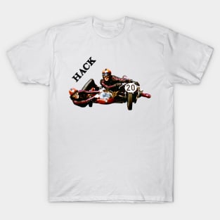 Hack Motorcycle Sidecar Racing T-Shirt